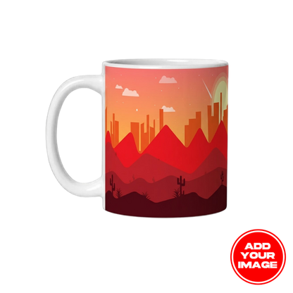 Custom White Glossy Mug