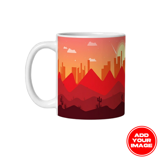 Custom White Glossy Mug