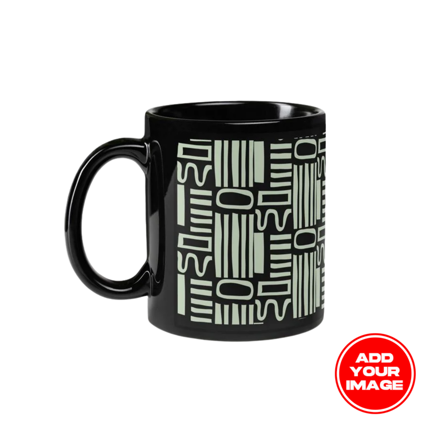 Custom Black Glossy Mug