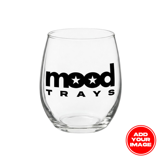 Custom Stemless Wine Glass (15 oz)