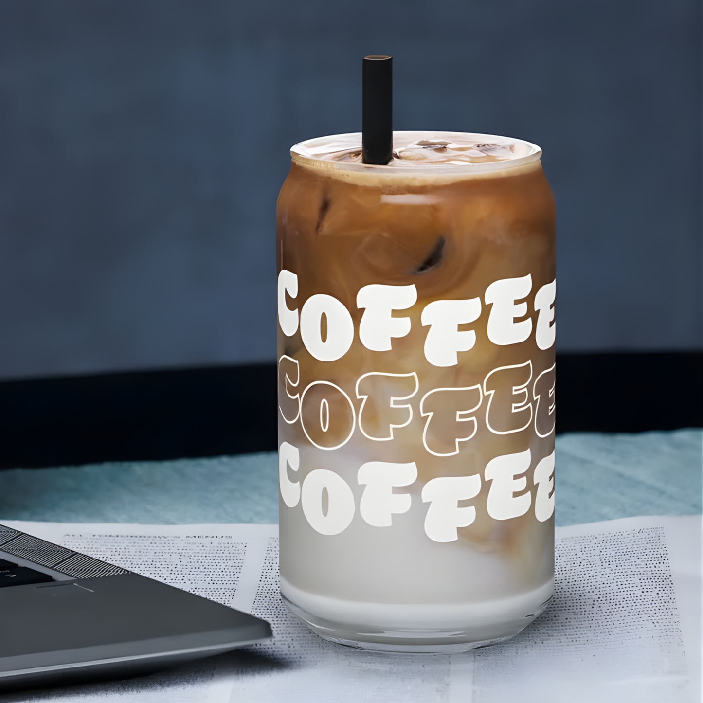 Custom Can-Shaped Glass (16 oz)