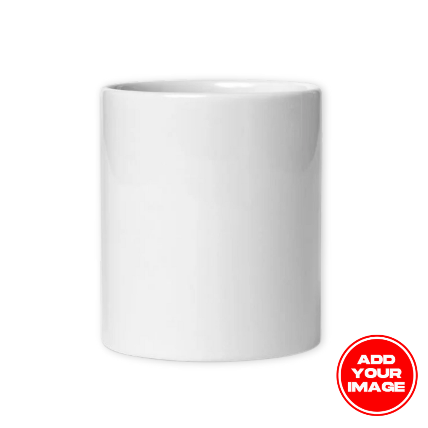 Custom White Glossy Mug