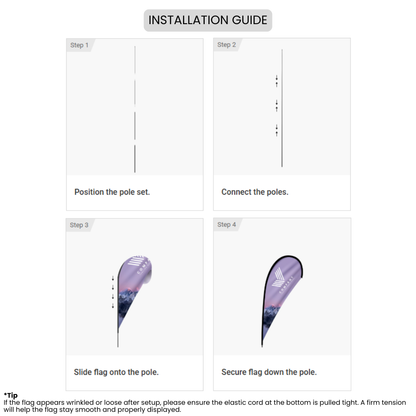 Custom Teardrop Flag