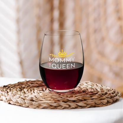 Custom Stemless Wine Glass (15 oz)