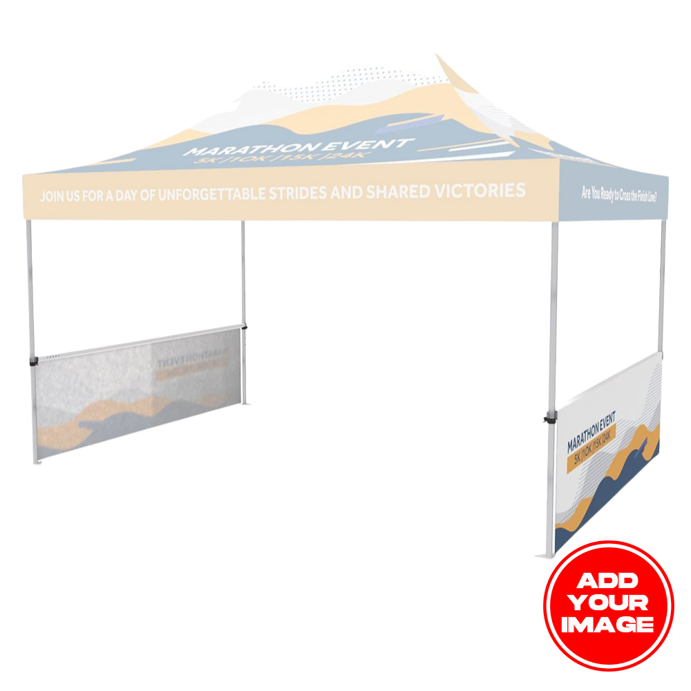 15ft Tent Half Wall