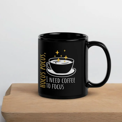 Custom Black Glossy Mug
