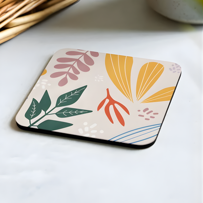 Custom Cork-Back Coaster