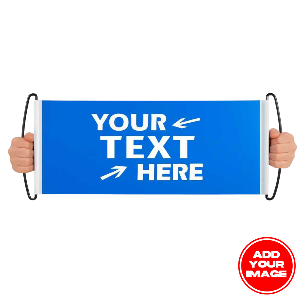 Banner With Hand Custom Hand Banner (10set) – MoodTrays