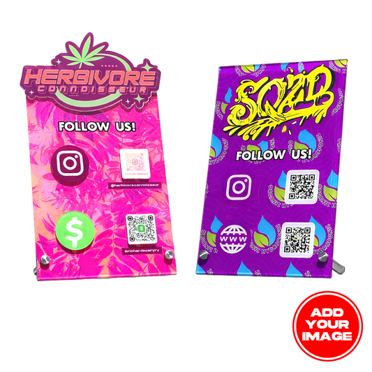 Custom Acrylic QR Code Sign