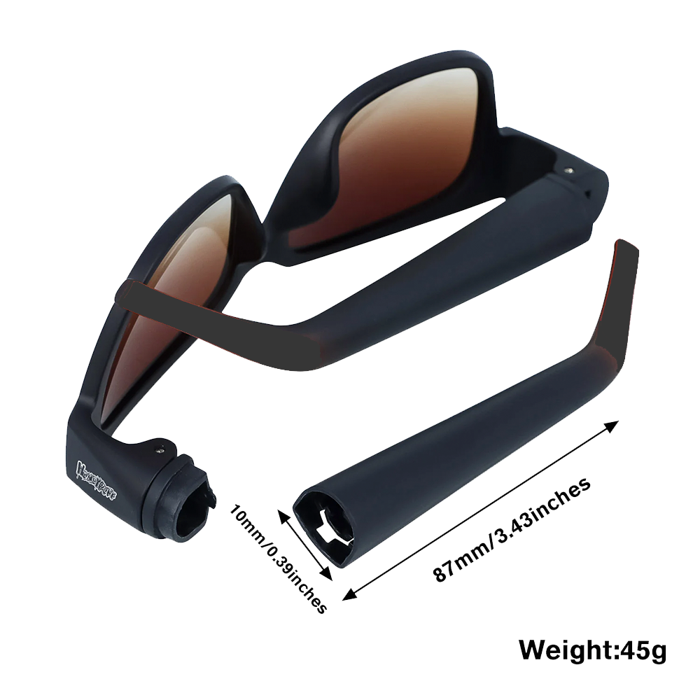 Secret "Stash Metas" Sunglasses (Black)