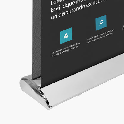 Custom Deluxe Retractable Display Stand (33" x 81")