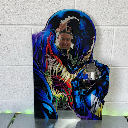 Dark Web Man Mirror 22"