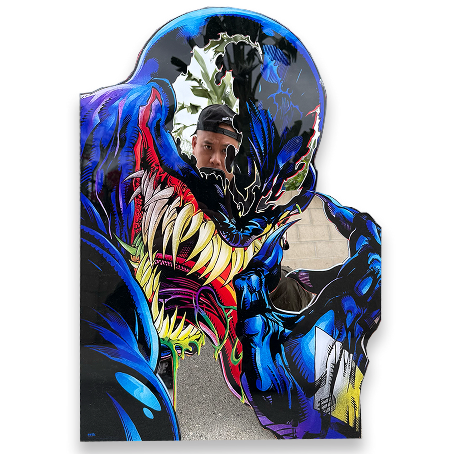 Dark Web Man Mirror 22"