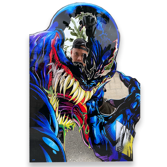 Dark Web Man Mirror 22"
