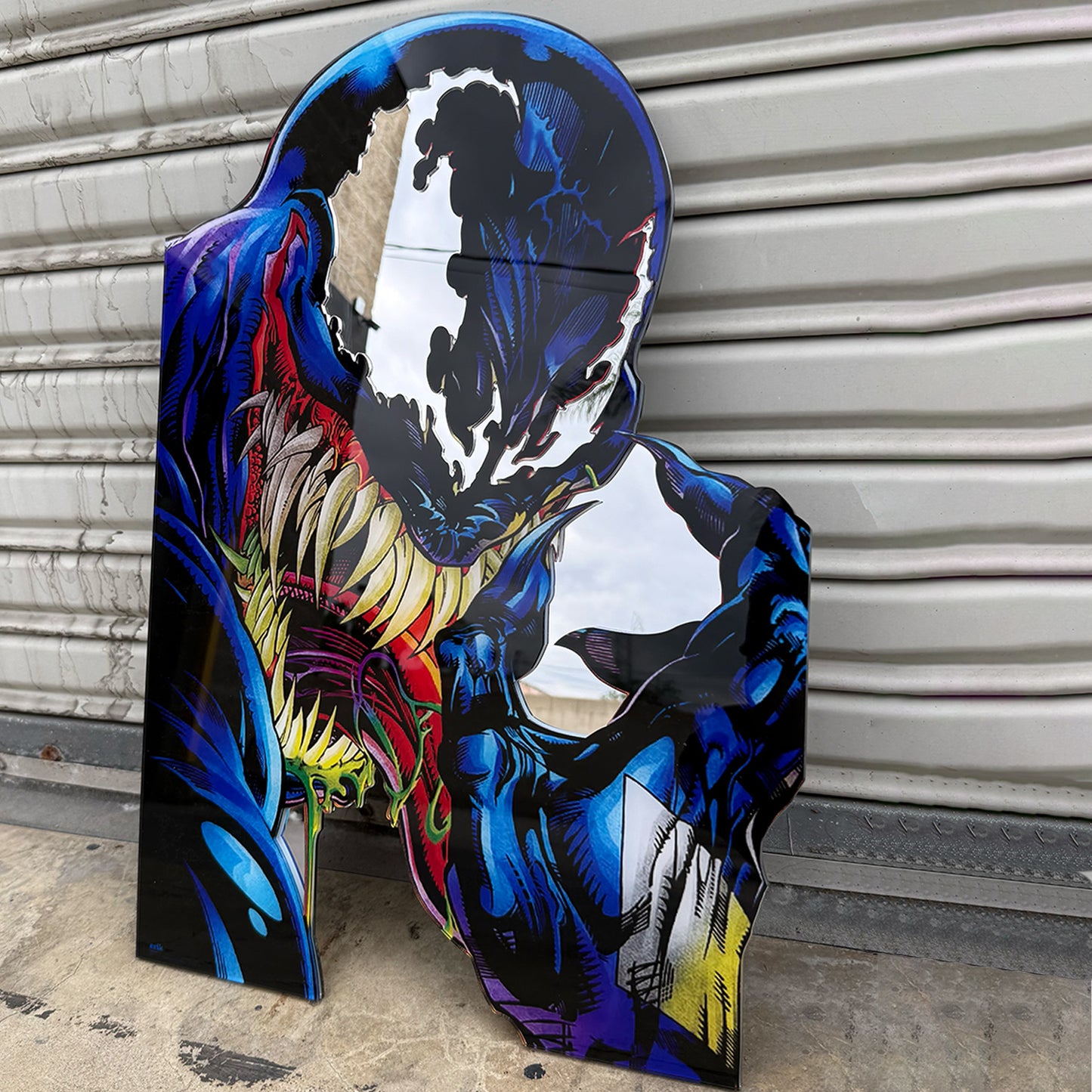 Dark Web Man Mirror 22"