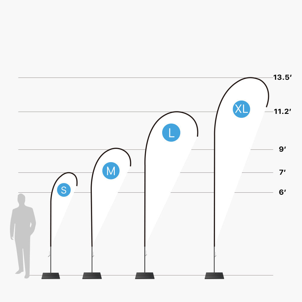 Custom Teardrop Flag