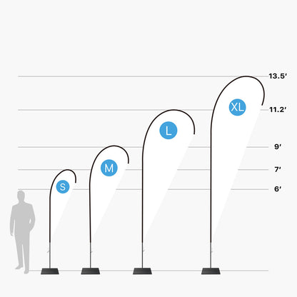 Custom Teardrop Flag