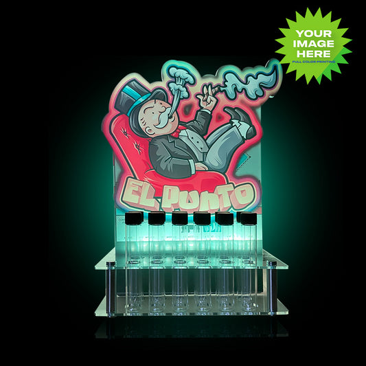 Custom Pre Roll Display - Joint Tube Rack 11"x8"