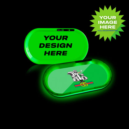 (12 PACK) MOODTRAYS ™ Custom Bluetooth Audio LED Rolling Mood Tray