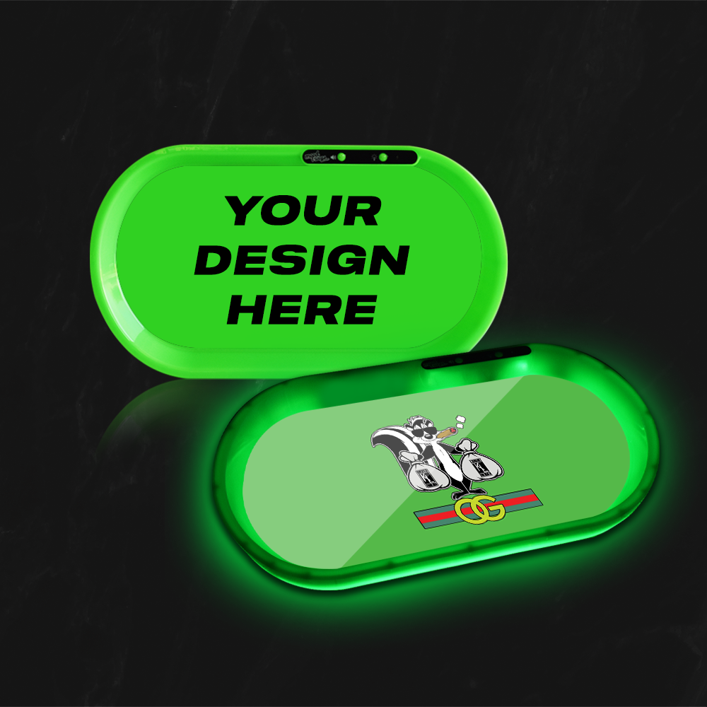Custom Bluetooth Audio Speaker LED Rolling Tray
