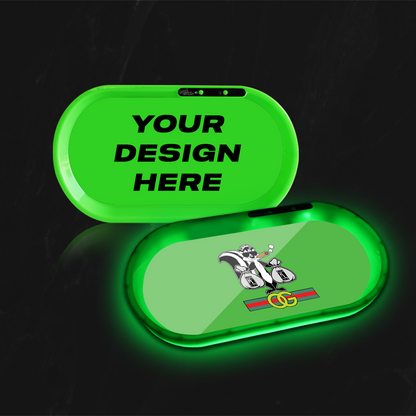 Custom Bluetooth Audio Speaker LED Rolling Tray