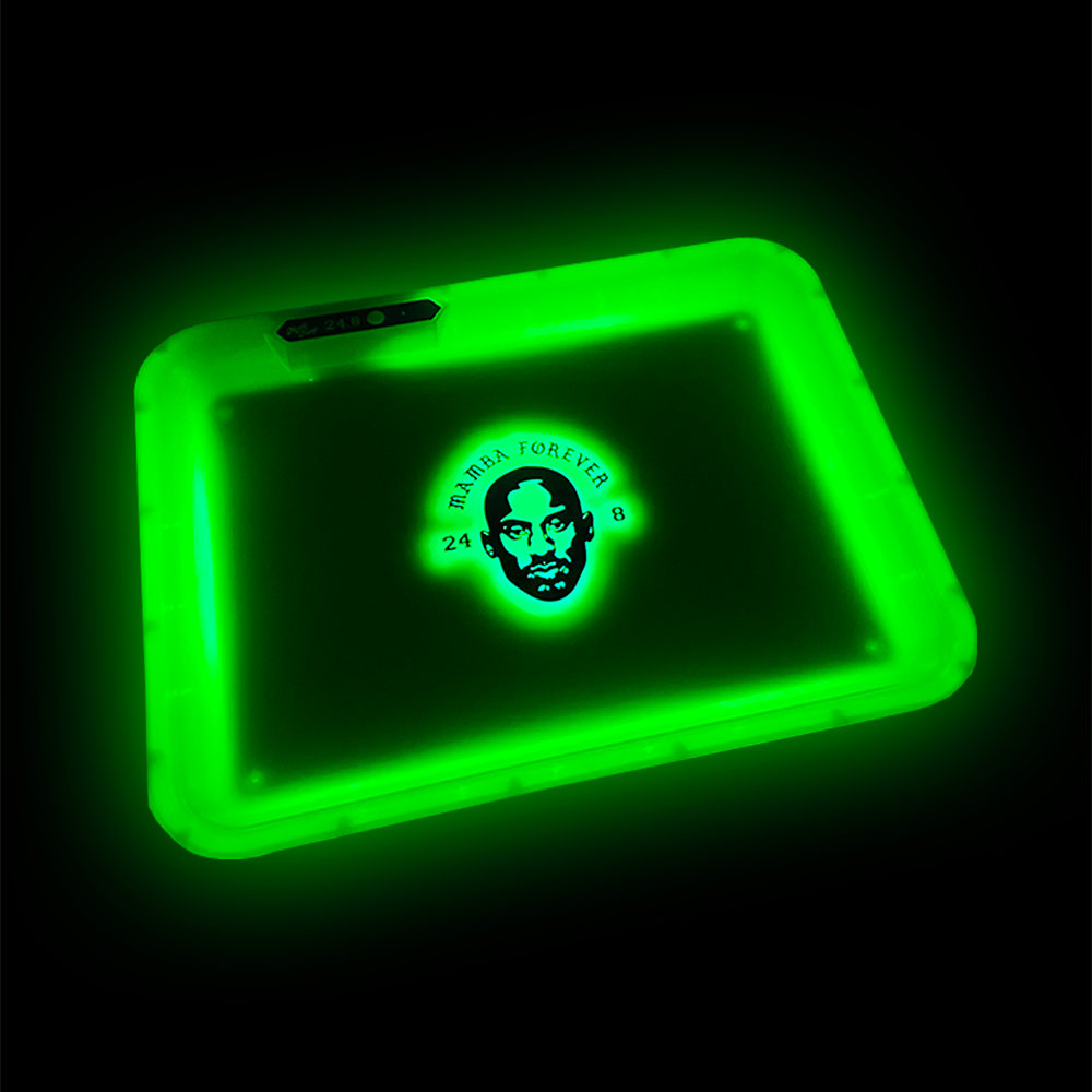 MOODTRAYS ™ KOBE BRYANT MAMBA FOREVER LED ROLLING GLOW TRAY