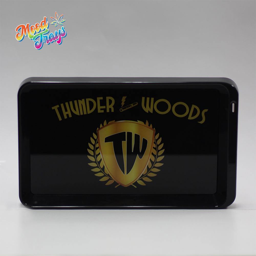 
                  
                    MOODTRAYS ™ Create Your Own Mood Tray 5.5" x 9.5" - Customizable LED Rolling Glow Trays (RED)
                  
                