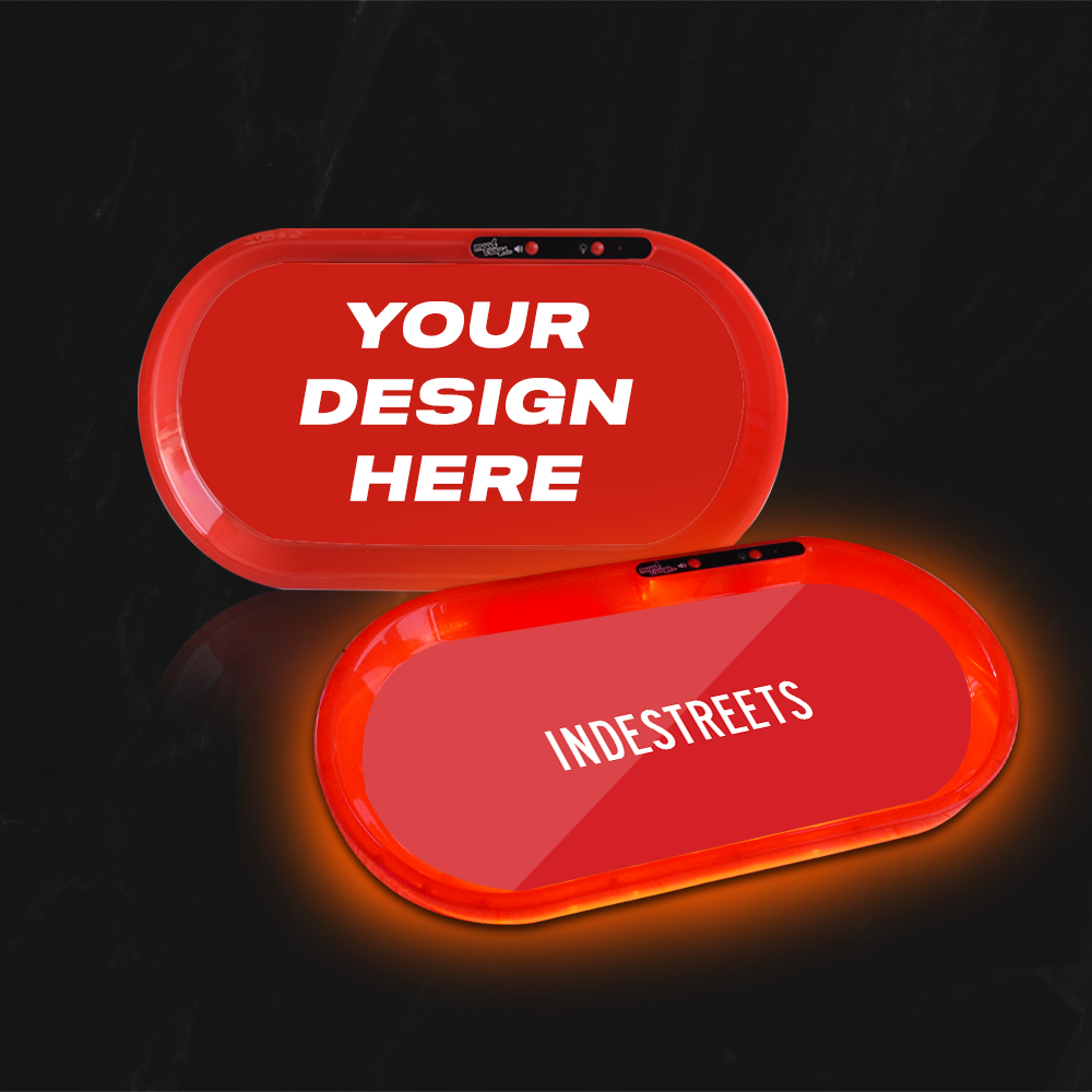 Custom Bluetooth Audio Speaker LED Rolling Tray