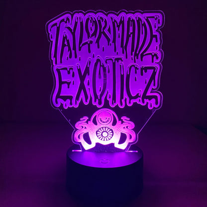 MOODTRAYS ™ Create Your Own LED Light Base & Custom Laser-Etched Acrylic Sign with Logo/Art