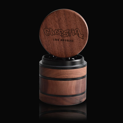 MOODTRAYS ™ - Create Your Own Walnut Wood Herb Grinder 2.38" x 2.54"