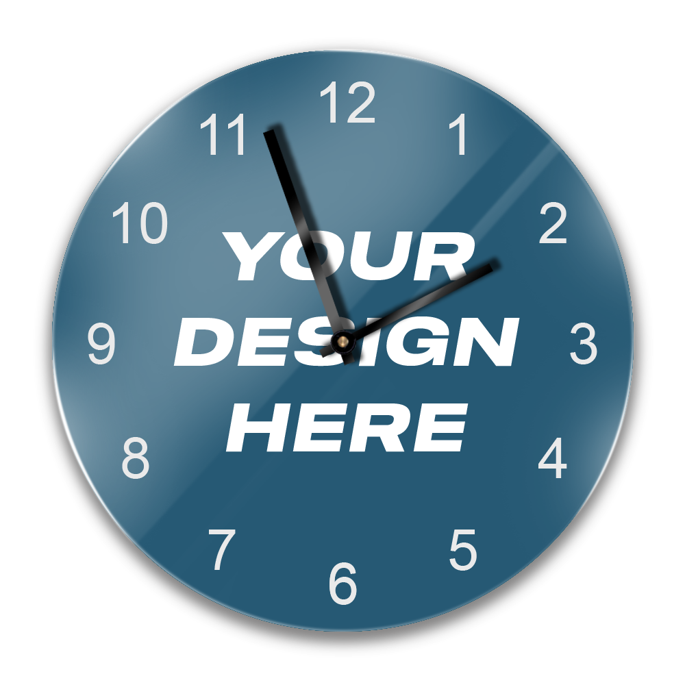 
                  
                    (12 PACK) MOODTRAYS ™ Create Your Own Round/Square Wall Clock Art - Custom Round/Square Clock
                  
                