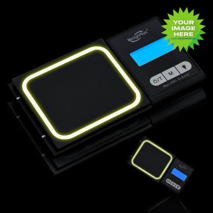 Custom LED Light up Digital Pocket Weight Scale Gram 100g x 0.01g